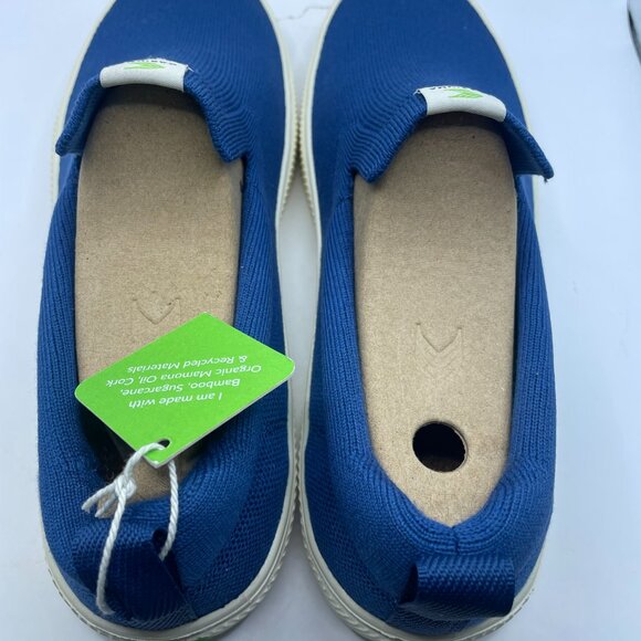 Cariuma Slip On Knit Sneakers Mineral Blue US Womens 13/Men's 11.5 Sustainable - Picture 6 of 7